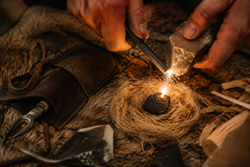 Flint and Steel: From the First Spark to Flame