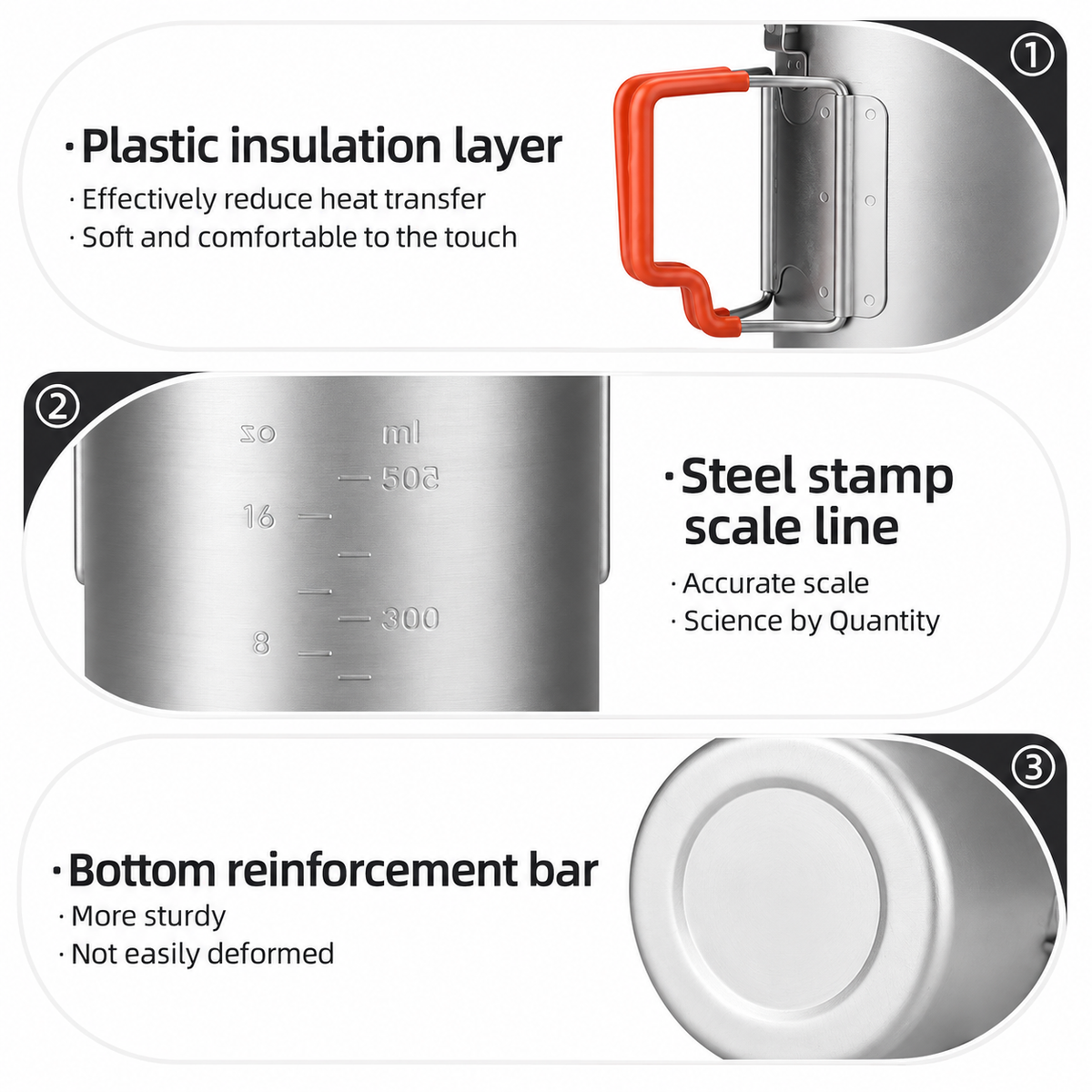 Ti Artisan Titanium Pot — 750ml Lightweight Camping Pot & Hanging Cup