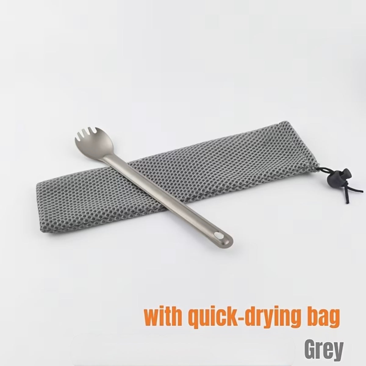 Titanium Long-Handle Spork | 22 cm