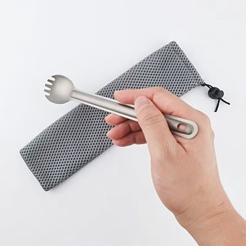Titanium Long-Handle Spork | 22 cm